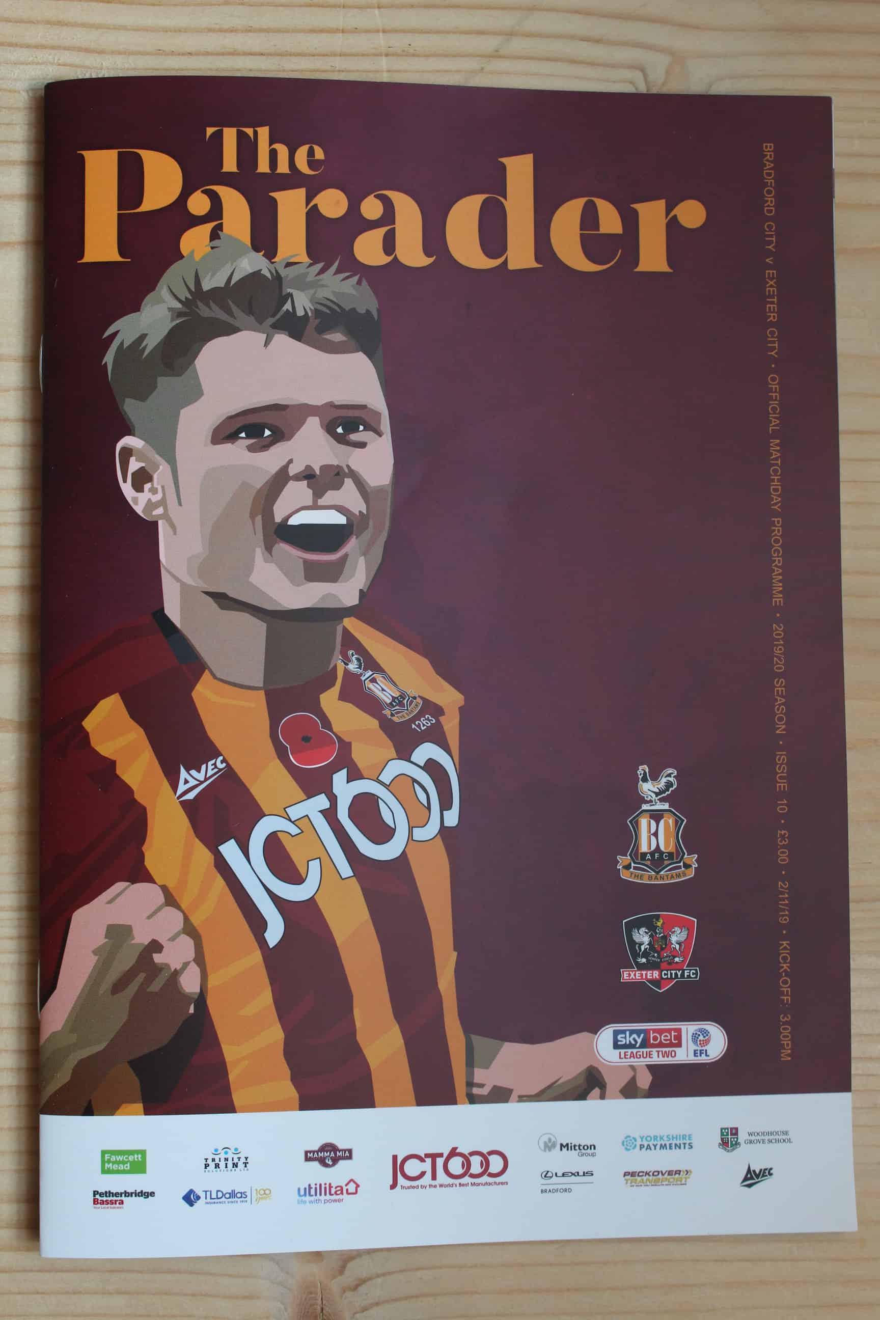 Bradford City FC v Exeter City FC